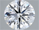 Del inventario de diamantes de laboratorio, 2.02 quilates, Redondo , Color D, claridad VVS2 y certificado IGI