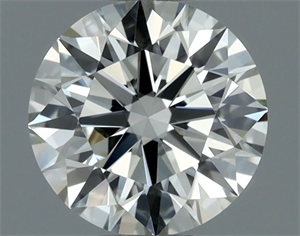 Picture of Natural Diamond 0.81 Carats, Round with Excellent Cut, J Color, VVS1 Clarity and Certified by IGI