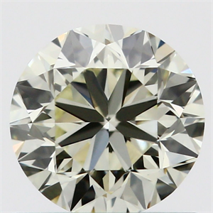 Picture of Natural Diamond 0.71 Carats, Round with Very Good Cut, L Color, VVS2 Clarity and Certified by IGI
