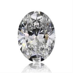 Picture of Natural Diamond 0.90 Carats, Oval with  Cut, F Color, SI1 Clarity and Certified by GIA