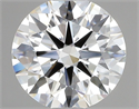 Del inventario de diamantes de laboratorio, 1.01 quilates, Redondo , Color D, claridad VVS1 y certificado IGI
