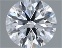 Lab Grown Diamond 0.72 Carats, Round with Ideal Cut, E Color, VVS1 Clarity and Certified by IGI