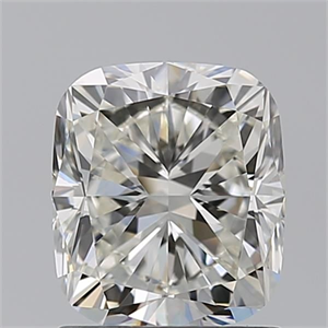 Picture of Natural Diamond 1.50 Carats, Cushion with  Cut, H Color, VVS2 Clarity and Certified by IGI
