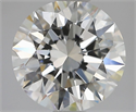 Natural Diamond 2.01 Carats, Round with Excellent Cut, G Color, VVS2 Clarity and Certified by GIA