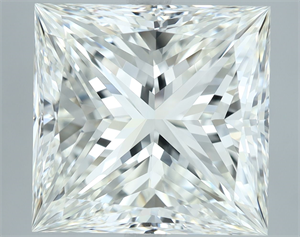 Picture of Natural Diamond 8.02 Carats, Princess with  Cut, J Color, IF Clarity and Certified by GIA