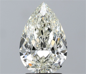 Picture of Natural Diamond 2.02 Carats, Pear with  Cut, J Color, VS1 Clarity and Certified by IGI
