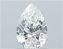 Natural Diamond 0.70 Carats, Pear with  Cut, E Color, SI1 Clarity and Certified by GIA