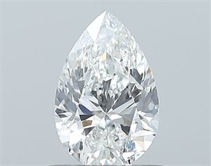 Picture of Natural Diamond 0.70 Carats, Pear with  Cut, E Color, SI1 Clarity and Certified by GIA