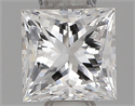 Natural Diamond 0.30 Carats, Princess with  Cut, E Color, SI1 Clarity and Certified by IGI