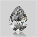 Natural Diamond 0.51 Carats, Pear with  Cut, D Color, SI2 Clarity and Certified by GIA