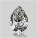 Diamante Natural 0.51 quilates, De pera , Color D, claridad SI2 y certificado GIA