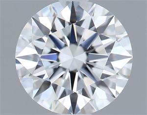 Picture of Lab Grown Diamond 1.06 Carats, Round with Ideal Cut, D Color, VVS2 Clarity and Certified by IGI