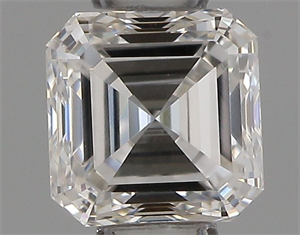 Foto Diamante Natural 0.35 quilates, Asscher , Color G, claridad VVS1 y certificado IGI de