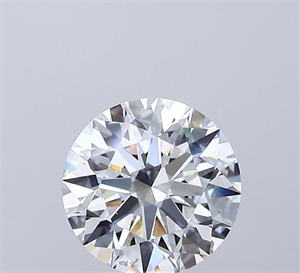 Picture of Lab Grown Diamond 1.40 Carats, Round with Ideal Cut, E Color, VS2 Clarity and Certified by IGI