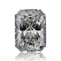 Natural Diamond 0.70 Carats, Radiant with  Cut, G Color, VVS2 Clarity and Certified by GIA