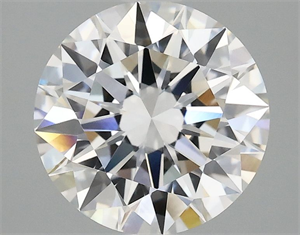 Picture of Lab Grown Diamond 2.54 Carats, Round with Ideal Cut, F Color, VVS2 Clarity and Certified by IGI