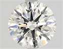 Diamante Natural 1.90 quilates, Redondo , Color G, claridad VVS2 y certificado GIA