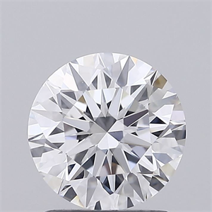 Picture of Lab Grown Diamond 1.51 Carats, Round with Ideal Cut, D Color, VVS2 Clarity and Certified by IGI