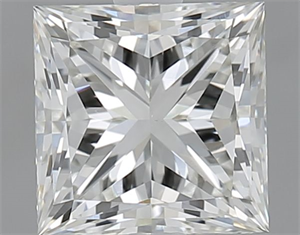 Foto Diamante Natural 1.50 quilates, Princesa , Color H, claridad VS1 y certificado IGI de
