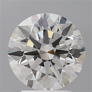 Picture of Lab Grown Diamond 3.02 Carats, Round with Ideal Cut, E Color, VS1 Clarity and Certified by IGI