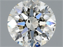 Natural Diamond 0.80 Carats, Round with Excellent Cut, I Color, SI1 Clarity and Certified by GIA