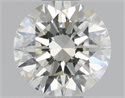 Diamante Natural 0.50 quilates, Redondo , Color J, claridad IF y certificado GIA