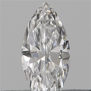 Picture of Natural Diamond 0.11 Carats, Marquise with  Cut, D Color, SI1 Clarity and Certified by IGI