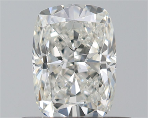 Picture of Natural Diamond 0.54 Carats, Cushion with  Cut, H Color, VVS1 Clarity and Certified by GIA