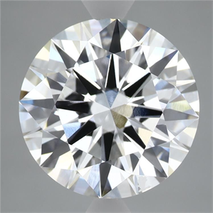 Picture of Lab Grown Diamond 5.82 Carats, Round with Excellent Cut, D Color, VVS2 Clarity and Certified by IGI
