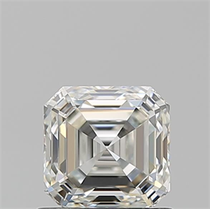 Foto Diamante Natural 0.90 quilates, Asscher , Color J, claridad VVS1 y certificado GIA de