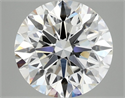 Lab Grown Diamond 3.94 Carats, Round with Excellent Cut, E Color, VVS2 Clarity and Certified by IGI