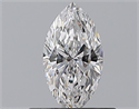 Natural Diamond 0.43 Carats, Marquise with  Cut, D Color, VS1 Clarity and Certified by GIA