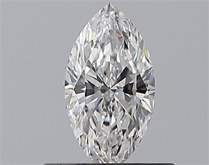 Picture of Natural Diamond 0.43 Carats, Marquise with  Cut, D Color, VS1 Clarity and Certified by GIA