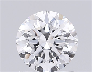 Picture of Lab Grown Diamond 1.07 Carats, Round with Excellent Cut, D Color, VS2 Clarity and Certified by IGI