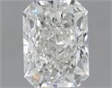 Natural Diamond 1.00 Carats, Radiant with  Cut, I Color, VVS1 Clarity and Certified by GIA