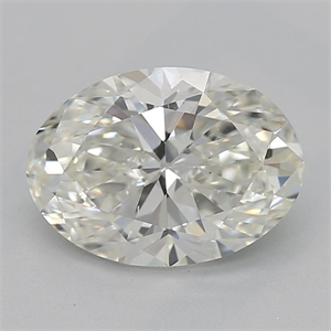 Picture of Natural Diamond 1.01 Carats, Oval with  Cut, J Color, VS1 Clarity and Certified by GIA
