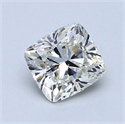 1.00 Carats, Cushion Diamond with  Cut, F Color, VS2 Clarity and Certified by EGL