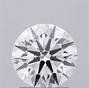 Picture of Lab Grown Diamond 1.52 Carats, Round with Ideal Cut, D Color, VS1 Clarity and Certified by IGI