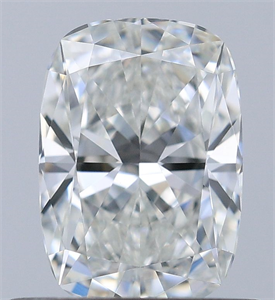 Foto Diamante Natural 0.70 quilates, Del cojín , Color G, claridad VVS2 y certificado GIA de