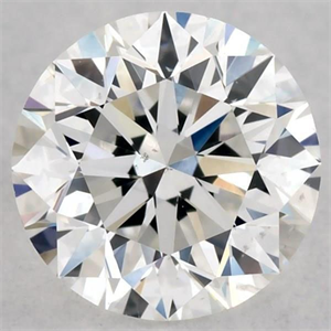 Foto Diamante Natural 0.60 quilates, Redondo , Color E, claridad SI1 y certificado GIA de