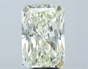 Foto Diamante Natural 5.35 quilates, Radiante , Color N, claridad SI2 y certificado GIA de