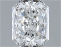 Diamante Natural 1.21 quilates, Radiante , Color F, claridad VS2 y certificado GIA