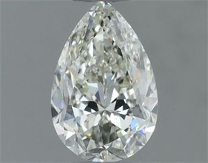 Foto Diamante Natural 0.71 quilates, De pera , Color I, claridad IF y certificado IGI de