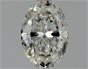 Natural Diamond 0.51 Carats, Oval with  Cut, G Color, VS2 Clarity and Certified by GIA