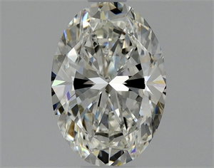 Picture of Natural Diamond 0.51 Carats, Oval with  Cut, G Color, VS2 Clarity and Certified by GIA