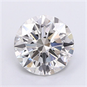 Del inventario de diamantes de laboratorio, 2.57 quilates, Redondo , Color H, claridad VVS2 y certificado IGI