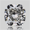 Natural Diamond 0.80 Carats, Cushion with  Cut, F Color, VVS1 Clarity and Certified by GIA