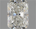 Natural Diamond 1.51 Carats, Radiant with  Cut, H Color, IF Clarity and Certified by GIA