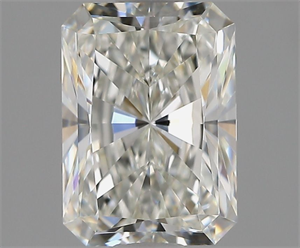 Picture of Natural Diamond 1.51 Carats, Radiant with  Cut, H Color, IF Clarity and Certified by GIA