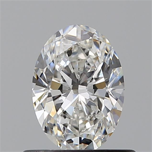 Picture of Natural Diamond 0.54 Carats, Oval with  Cut, F Color, VS1 Clarity and Certified by GIA